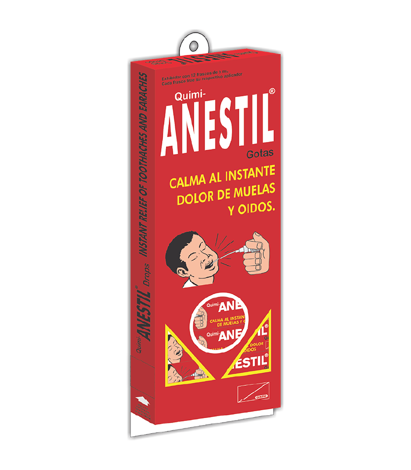 Anestil Gotas 5 ml caja x12 frascos