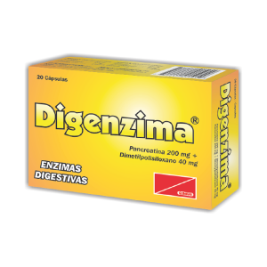 Digenzima caja x 20 cápsulas