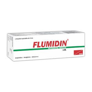 Flumidin adulto caja x 1 ampolla inyectable 5 ml