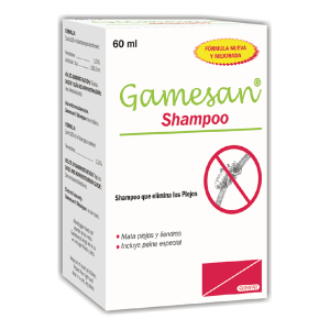 Gamesan Shampoo frasco 60 ml
