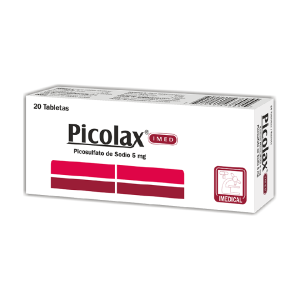 Picolax 5 mg caja x 20 tabletas