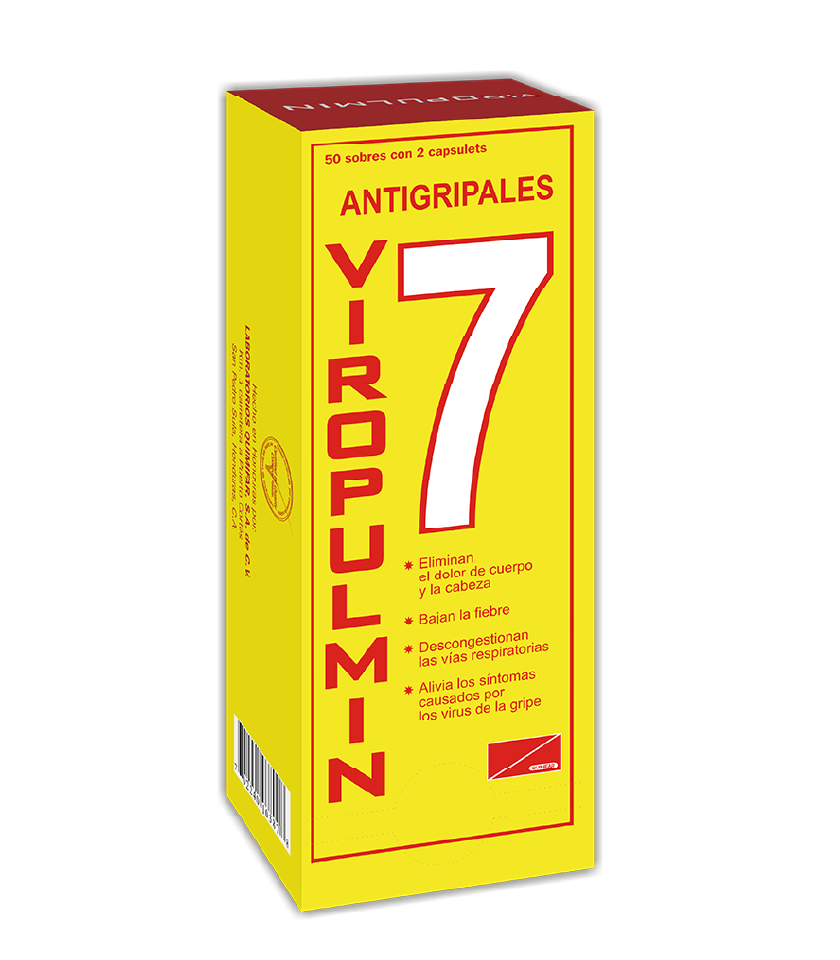 Viropulmin tabletas caja x 50 sobres